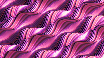 Line background. 3d illustration, 3d rendering.