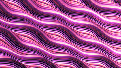 Line background. 3d illustration, 3d rendering.