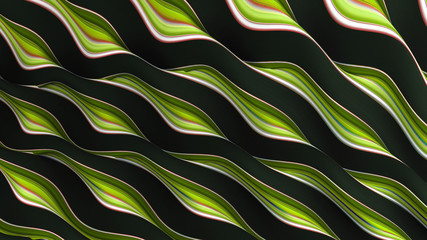 Line background. 3d illustration, 3d rendering.