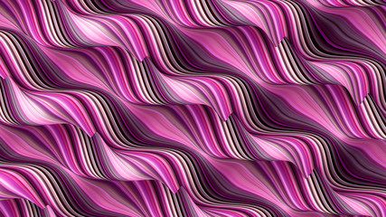 Line background. 3d illustration, 3d rendering.