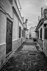 Spainish Street scenes in B&W,  Le Herradura, Andalusia Southern Spain.