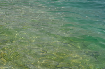 water in the sea