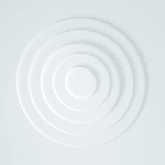 Minimalism abstract background, pedestal. 3d illustration, 3d rendering.