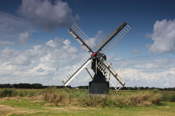 Plakat Windmühle in den Niederlanden