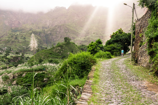 Im Paul Valley, Santo Antao, Cape Verde, West Afrika
