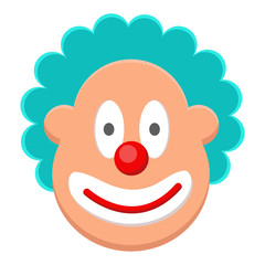 cheerful face clown 