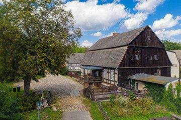 Fototapeta na wymiar Klostermühle Boitzenburg in der Uckermark