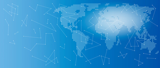 Obraz premium Web concept connection