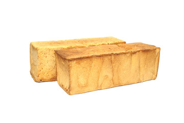 Bread isolated on a white background