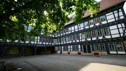 Reutlingen, Deutschland: Innenhof des Friedrich-List-Gymnasiums