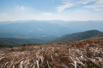 Bieszczady w południowo-wschodniej Polsce