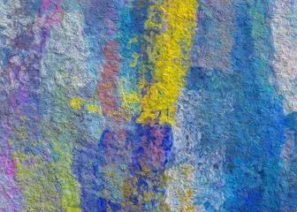 colorful drop down color abstract background with watercolor texture, Oil paint. ink paper, concrete wall graffiti. painted rough surface background for Christmas ,3D, autumn art,winter art, business