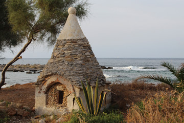 old house on the beach