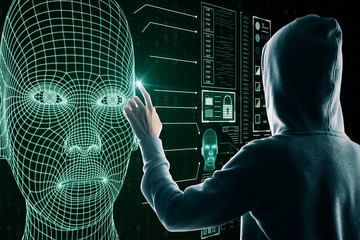 AI and robotics concept