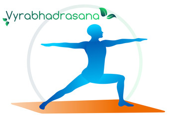 Stylish modern complex posture 