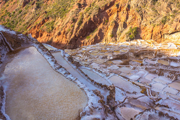 Fototapeta premium Salar de Maras, Sacred Valley of the Incas, Peru.