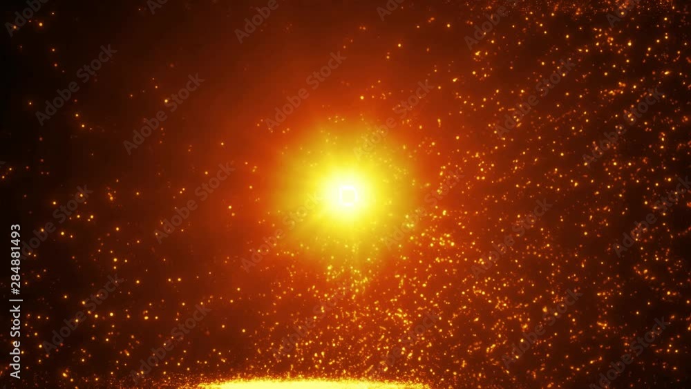 Poster abstract light particle background slow motion/ 4k animation of an abstract beautiful slow motion sh