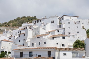 Whitewashed houses in Casares, Andalusia, Spain
