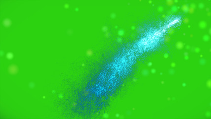 Abstract texture background with glittery colored shiny bokeh spheres