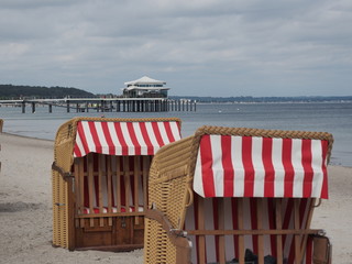 Timmendorfer Strand &ndash; Strand, Strandk&ouml;rbe und Seebr&uuml;cke