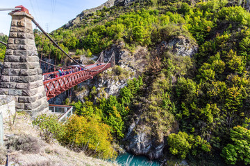 River and bridge Kawarau