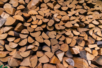 Holzstapel 4