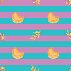 oranges orange vector seamless repeat pattern 