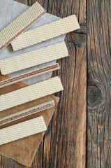 Wafers filling chocolate