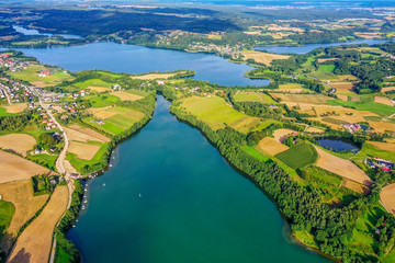 Kaszuby - view of the lake Kłodno and Lower Raduńskie