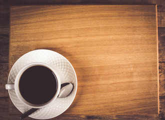 Black coffee.