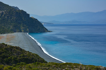 Spiaggia di Nonza, Cap Corse, Corsica