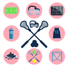 Big lacrosse set