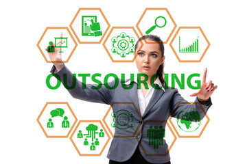Concept of outsourcing in modern business