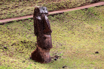 Moai Rano Raraku- Geburt der Moai´s
