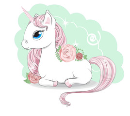 white unicorn