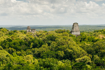 TIKAL, GUATEMALA AUGUST located in El Peten department, Tikal National Park.