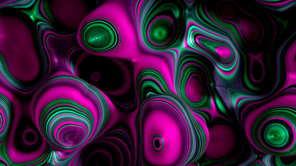 Bright, juicy abstraction background. 3d illustration, 3d rendering.