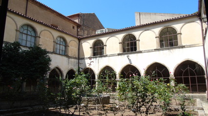 Cloister of the Minim Friars in Paola (Calabria)