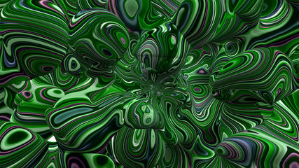 Bright, juicy abstraction background. 3d illustration, 3d rendering.