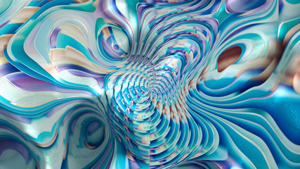 Bright, juicy abstraction background. 3d illustration, 3d rendering.