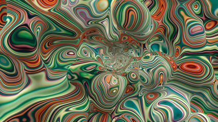 Bright, juicy abstraction background. 3d illustration, 3d rendering.