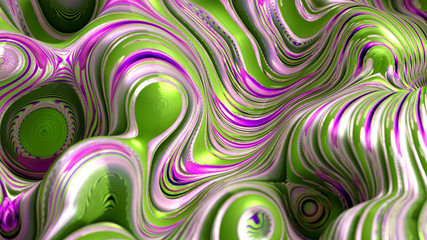 Bright, juicy abstraction background. 3d illustration, 3d rendering.