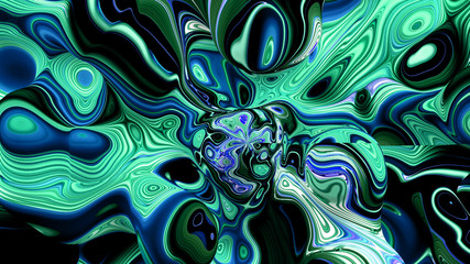 Bright, juicy abstraction background. 3d illustration, 3d rendering.