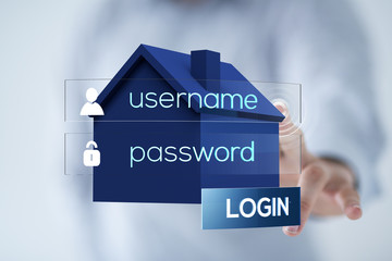 using futuristic interface of smart home automation iot