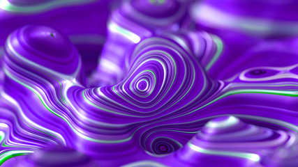 Bright, juicy abstraction background. 3d illustration, 3d rendering.