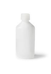 White plastic bottle