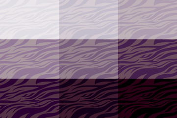 violet Zebra print. Stripes, animal skin, tiger stripes, abstract pattern, line background. Black and white vector monochrome seamles texture. eps 10 illustration