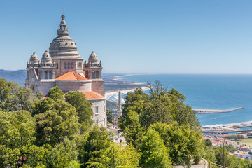 Basilique Santa Luzia à Viana do Castelo, Portugal