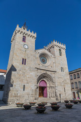 Fototapeta na wymiar Cathédrale de Viana do Castelo, Portugal