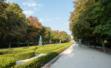 Sculpture Alley in Madrid Park